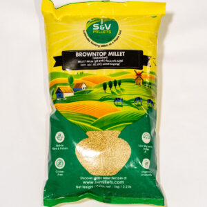 UNPOLISHED BROWNTOP MILLET