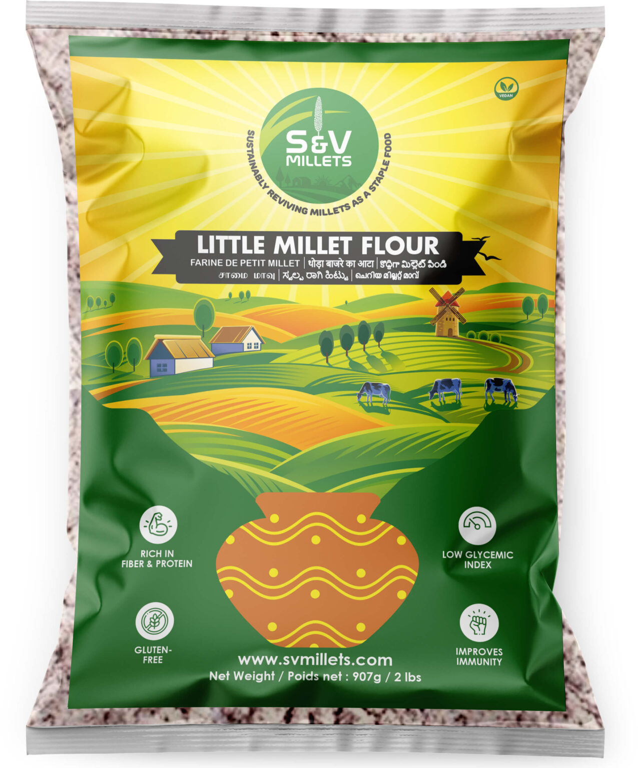 Finger MIllet Flour S V MILLETS