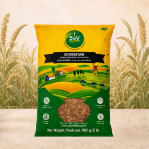 Red Sorghum Flakes (Poha)