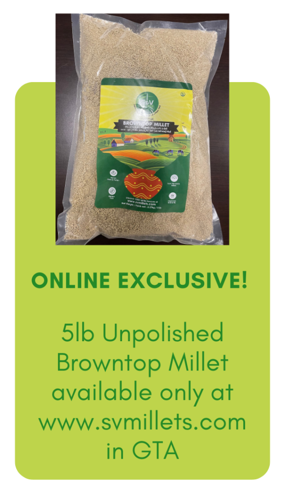 5lb Browntop Millet - Online Exclusive