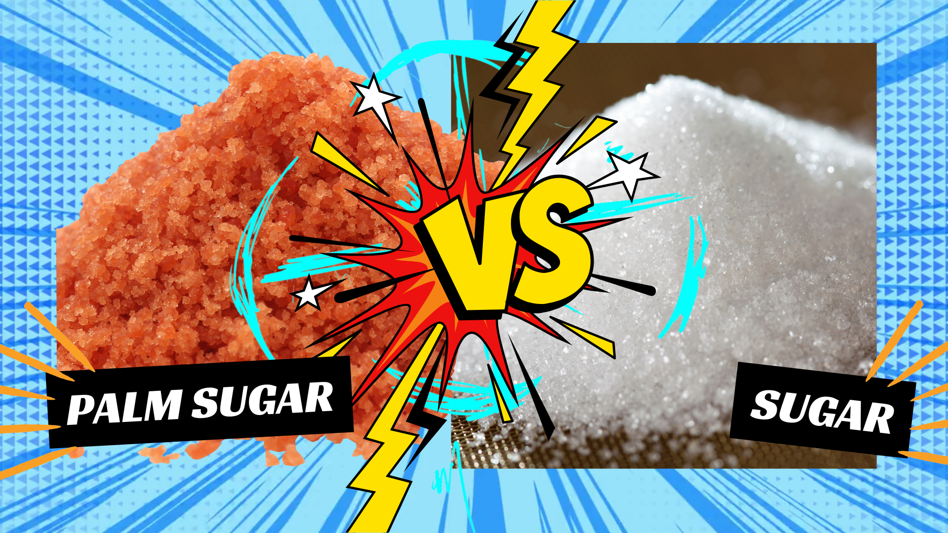 Palm Sugar (Palm Jaggery) Vs White Sugar